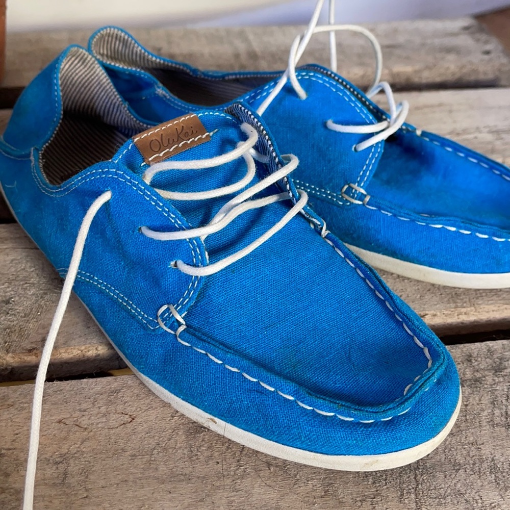 Olukai Heleuma Canvas Shoe 7.5